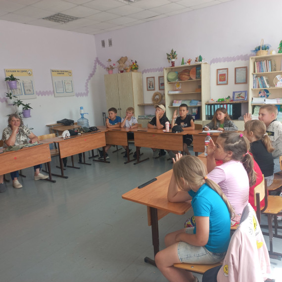 День кино в лагере "Непоседы".